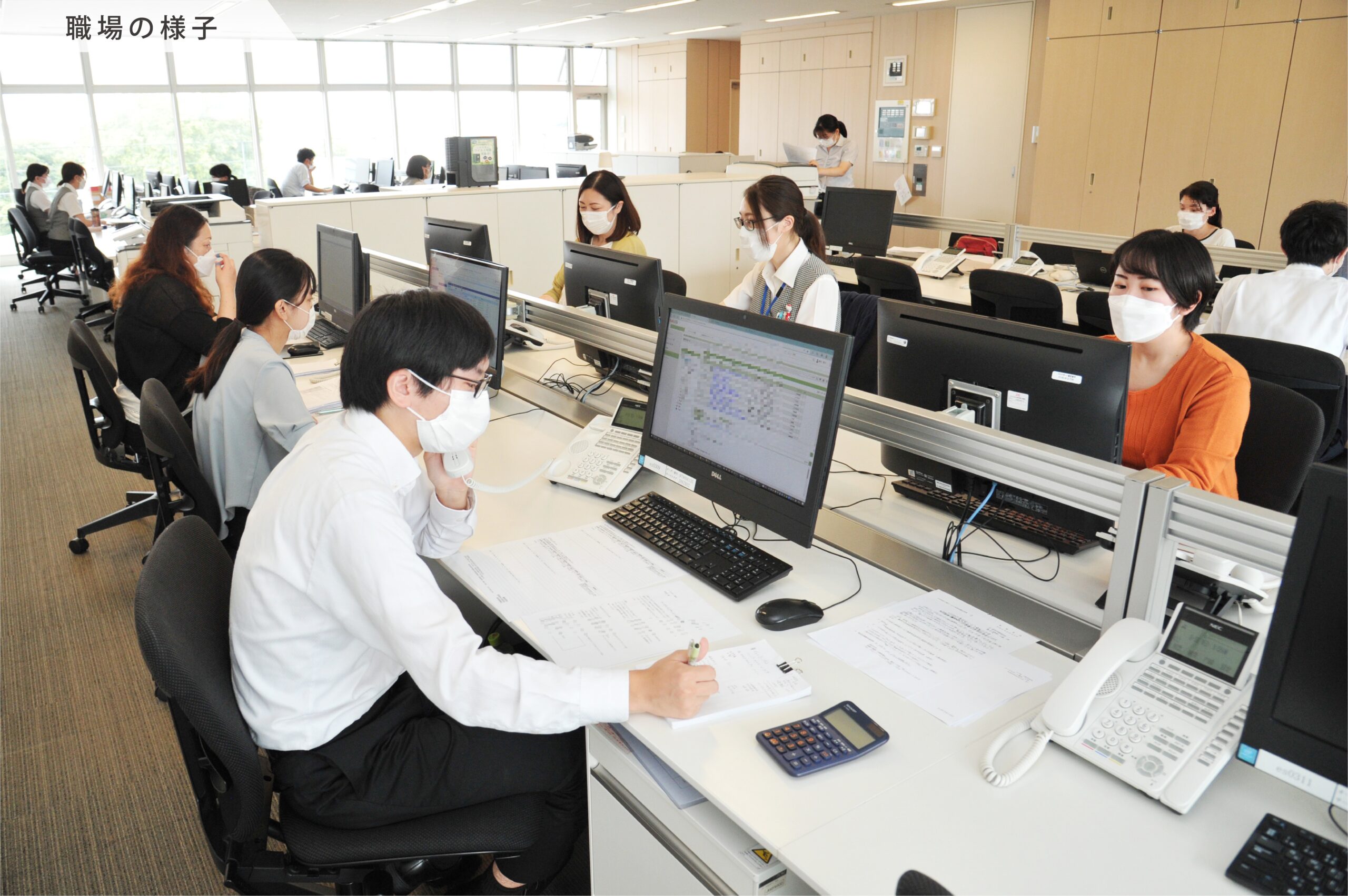 アースサポート青森 アルバイト 事務スタッフ 私服ok 人気の事務職です 勤務日時応相談 アースサポート株式会社